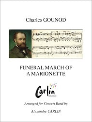 Funeral march of a marionette Concert Band sheet music cover Thumbnail